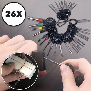 Комплет алати за отстранување на терминали (26 парчиња) | TERMITOOL