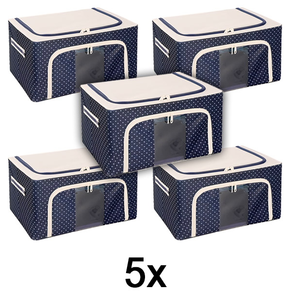 5x Кутија за чување за гардероба | STACKBOX