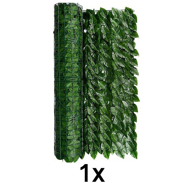 1x Панел за приватност со вештачки лисја | LEAFPANEL