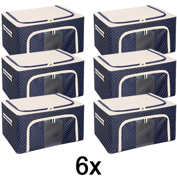 6x Кутија за чување за гардероба | STACKBOX