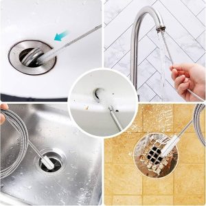 Флексибилна четка за затнати одводи и цевки | DRAINOVA